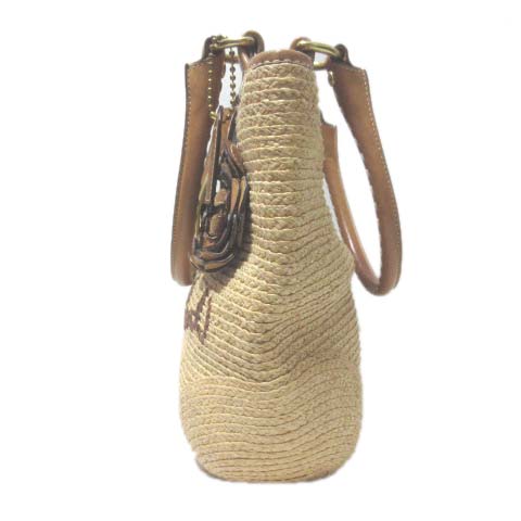 COACH コーチ かごバッグ トートバッグ 花 11798 コーチ COACH 11798 かごバッグ トートバッグ フラワーモチーフ