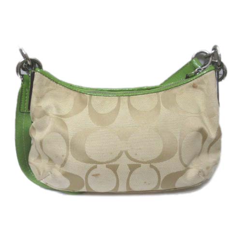 コーチ COACH 28206E バッグ 緑 2way ハンドバッグ ショルダー
