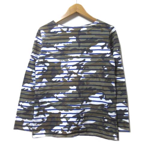 ソフネット SOPHNET. Tシャツ 長袖 迷彩 バスクシャツロンT ソフネット SOPHNET. Tシャツ 長袖 迷彩 バスクシャツロンT