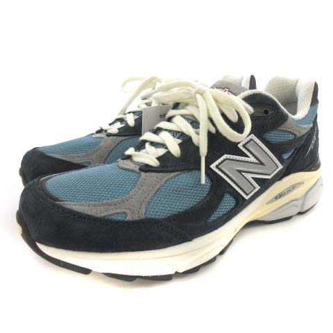 未使用品 ニューバランス NEW BALANCE タグ付き M990TE3 990V3 Navy 