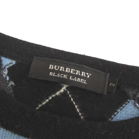 バーバリーブラックレーベル BURBERRY BLACK LABEL ビッグホースマーク 