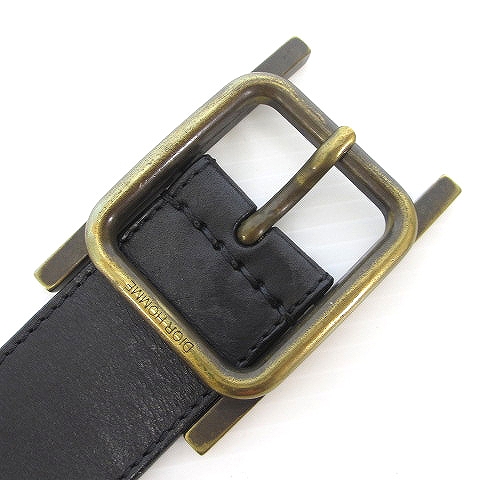 ディオールオム Dior HOMME ベルト Hバックル スタッズ レザー 65/100  