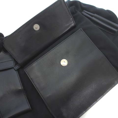 グッチ GUCCI 018 1605 002058 ナイロン レザー ボディバッグ ヒップ 