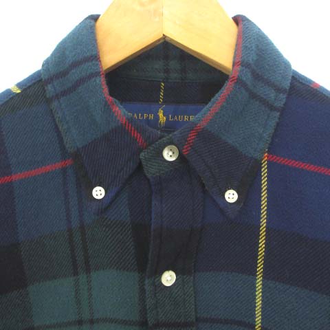 ラルフローレン シャツ 長袖 ブラックウォッチ カラーポニー ビームス