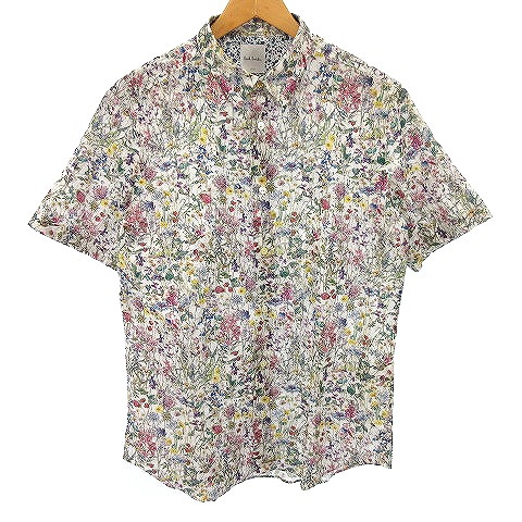 Paul Smith ポールスミス 花柄 半袖シャツ L/マルチ メンズ PaulSmith