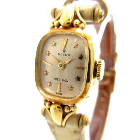 ロレックス ROLEX プレシジョン PRECISION 腕時計 手巻き K18 2