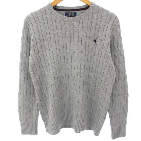 ポロ ラルフローレン POLO RALPH LAUREN ケーブルニット セーター ロゴ 