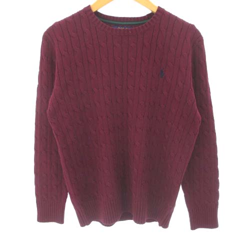 ポロ ラルフローレン POLO RALPH LAUREN ケーブルニット セーター ロゴ 