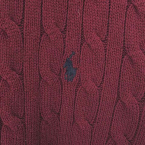 ポロ ラルフローレン POLO RALPH LAUREN ケーブルニット セーター ロゴ 