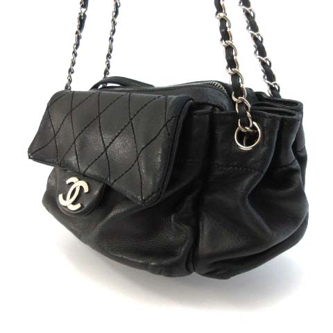 シャネル CHANEL マトラッセ ココマーク チェーンショルダー 