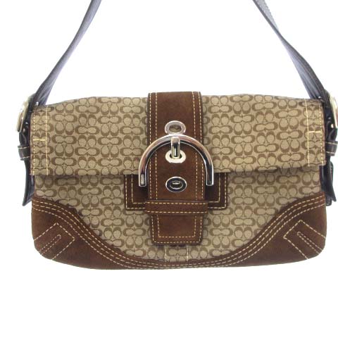 コーチ COACH 3628 ソーホー ミニシグネチャーデミフラップ ワン 
