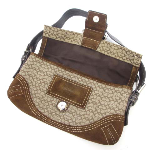 コーチ COACH 3628 ソーホー ミニシグネチャーデミフラップ ワン