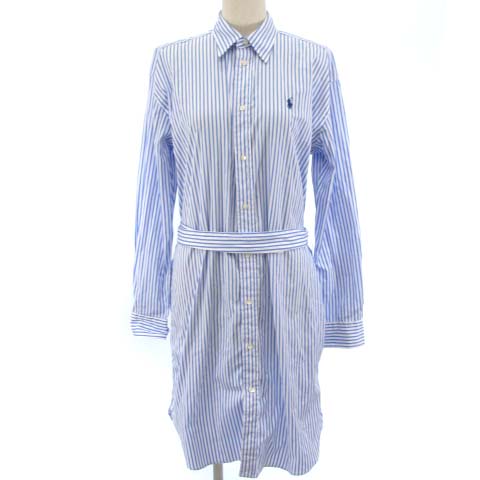 ポロ ラルフローレン POLO RALPH LAUREN シャツワンピース ロング丈 