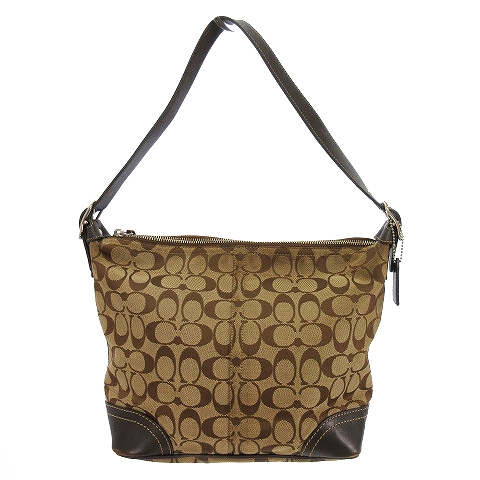 コーチ COACH F10906 ショルダーバッグ シグネチャー レザーコンビ 