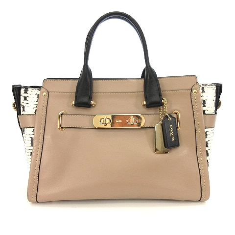 コーチ COACH スワッガー ショルダーバッグ ハンドバッグ キャリー