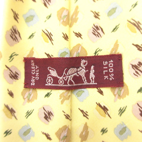 エルメス HERMES 7977EA ネクタイ レギュラータイ 総柄 シルク100  