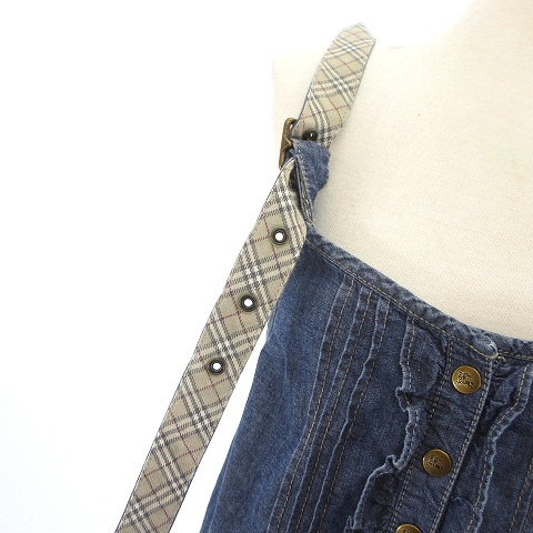 バーバリーブルーレーベル BURBERRY BLUE LABEL サロペット 
