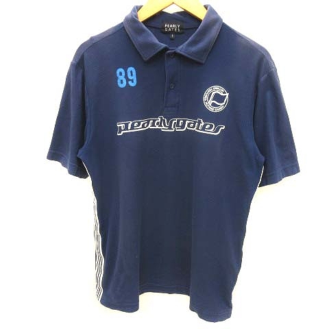 5 PEARLY GATES(パーリーゲイツ) ゴルフ 半袖 襟付きTシャツ