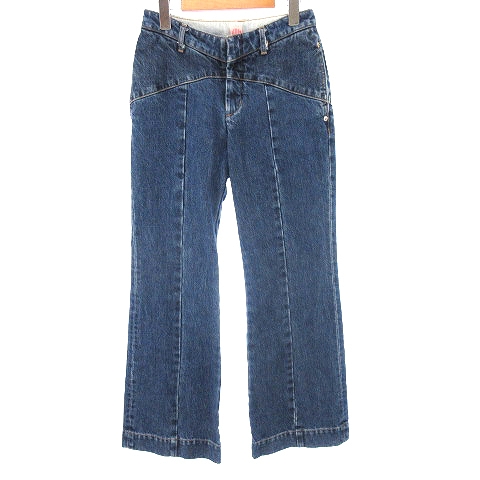 未使用品 フェティコ FETICO 23SS BACK SLIT JEANS デニム パンツ 
