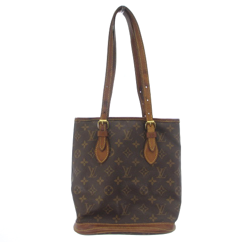 ルイヴィトン Louis Vuitton モノグラム プチバケット M42238 バッグ 