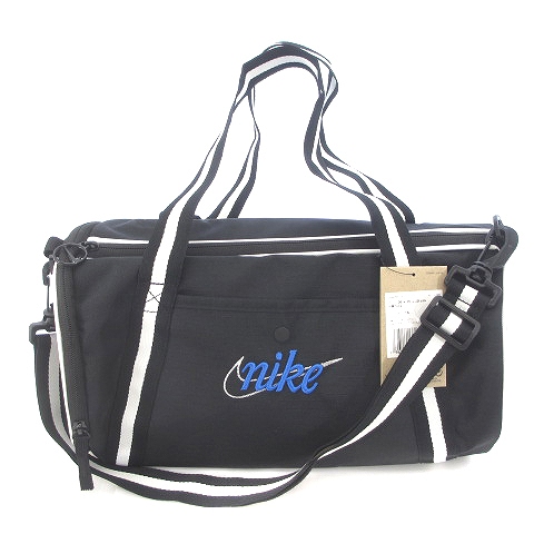 未使用品 ナイキ NIKE タグ付き Heritage Retro Duffle Bag Black 