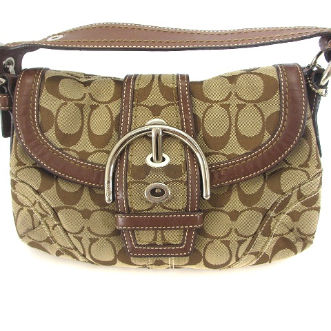 COACH コーチ ソーホー ワンショルダー　シグネチャー 10296 コーチ ソーホー ワンショルダーバッグ シグネチャー ホワイト 10296