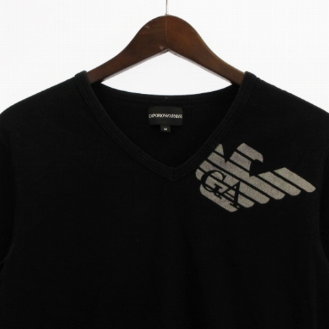 エンポリオアルマーニ EMPORIO ARMANI Tシャツ カットソー 長袖 V 