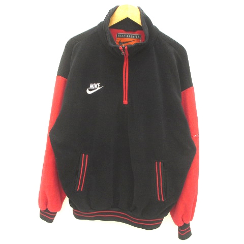 ナイキ NIKE 白タグ ヴィンテージ フリース ジャケット ハーフジップ