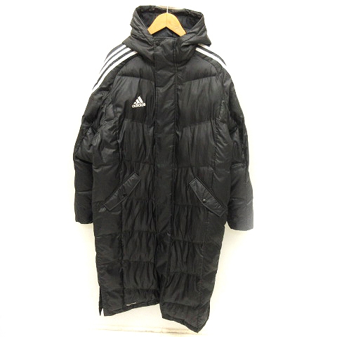 アディダス adidas AH3407 ベンチコート 中綿 スリーライン ワン 