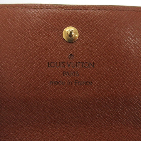 ルイヴィトン LOUIS VUITTON モノグラム ポルトモネビエカルト