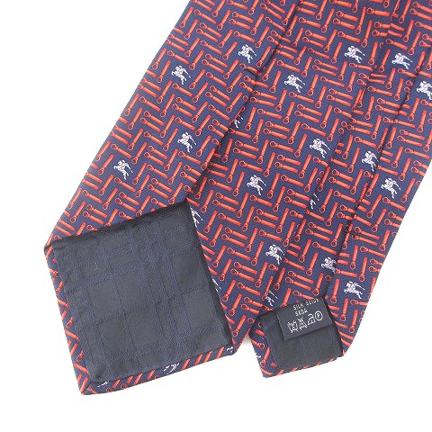 バーバリー ロンドン BURBERRY LONDON ネクタイ レギュラー ホース 総