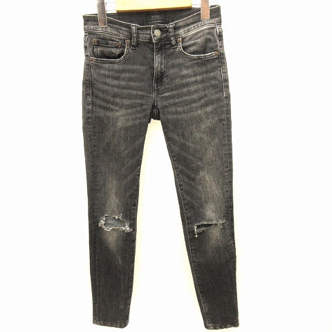 ポロ ラルフローレン POLO RALPH LAUREN スキニーパンツ ダメージ加工  