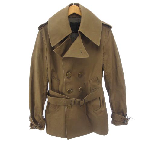 LAD MUSICIAN BIG TRENCH せまる COAT 黒42 新品未使用品