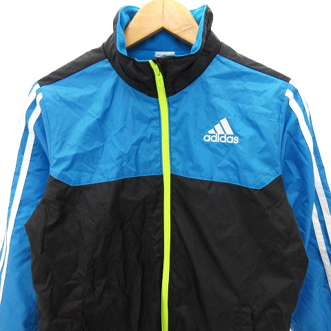 adidas 水色 ジップアップジャケット adidas ブルーグレー ジップ