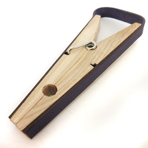 HERMES エルメス プティアッシュ 木製クリップ