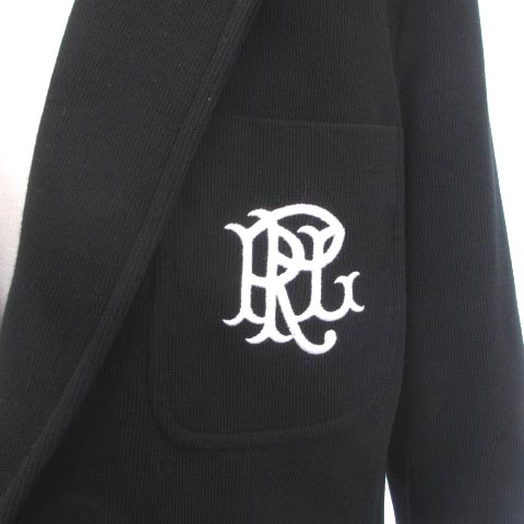 PORO RALPH LAUREN】ブレザー ジャケット ロゴ刺繍 銀