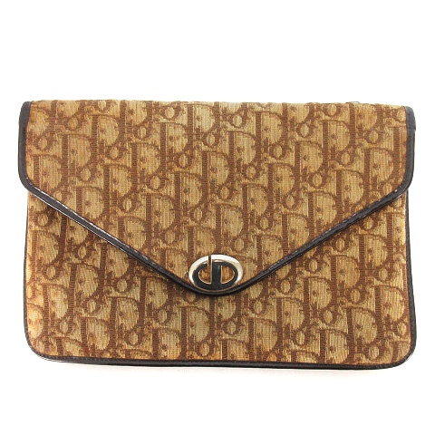 クリスチャンディオール Christian Dior クラッチバッグ トロッター 