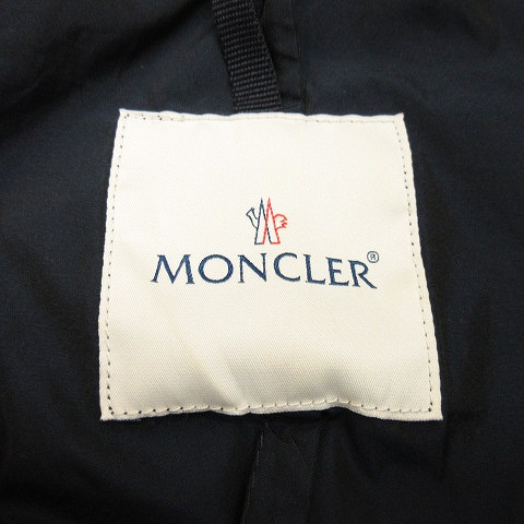 未使用級✨モンクレール トレンチコート サイズ2 ネイビー系 レディース モンクレール MONCLER MAGNOLIA トレンチコート 無地 紺