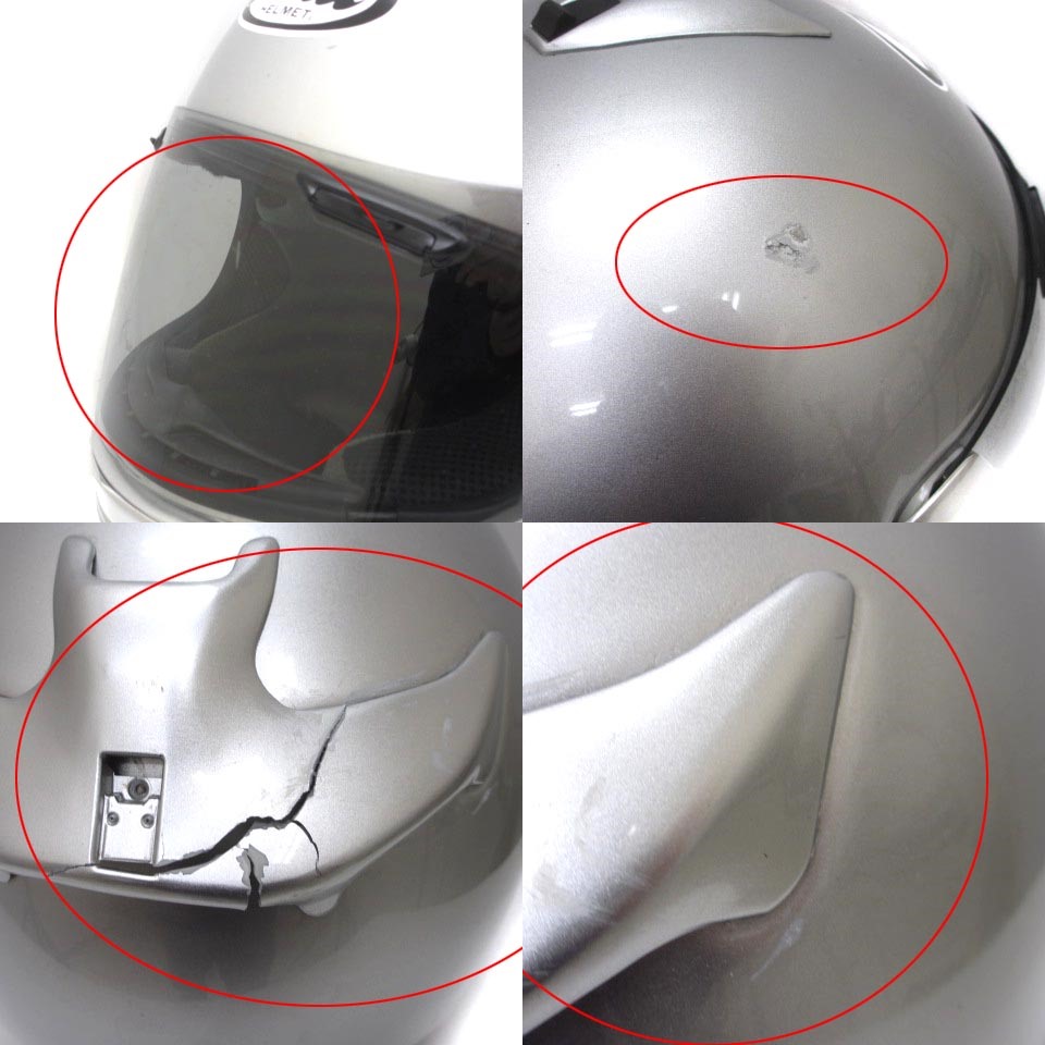 Arai フルフェイスヘルメット VECTOR シルバー