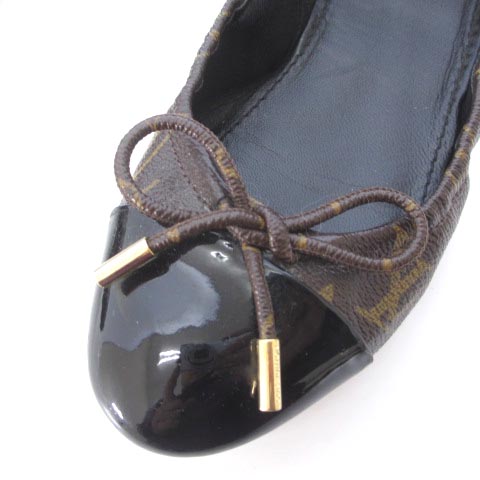 ルイヴィトン LOUIS VUITTON SC0156 バレエ シューズ モノグラム 
