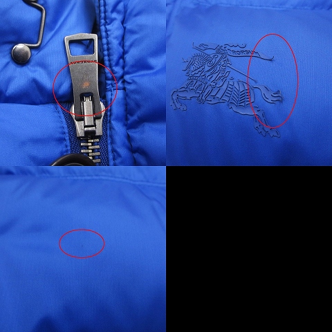 バーバリーブリット BURBERRY BRIT ダウンベスト ジップアップ ワン 