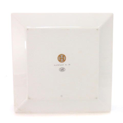 新品HERMES エルメス プレート皿 スクエア HERMES エルメス Mesclun