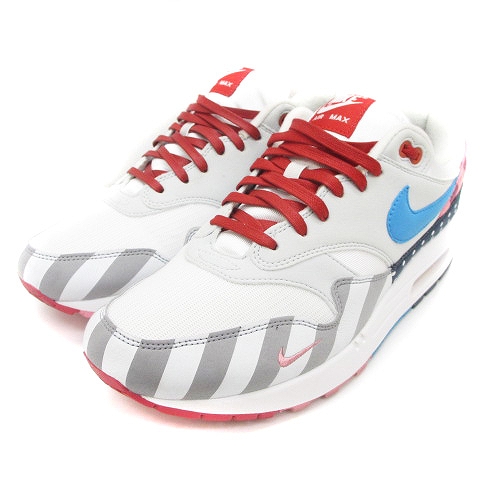 ナイキ NIKE ×パラ Parra Air Max 1 White/Pure Platinum AT3057-100  