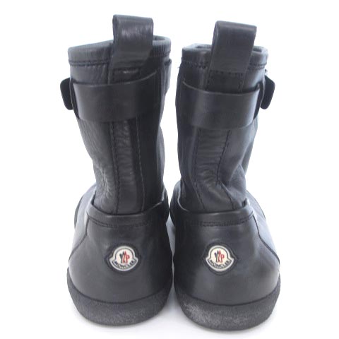 モンクレール MONCLER ショートブーツ エンジニアブーツ レザー 