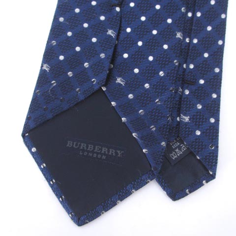 バーバリー ロンドン BURBERRY LONDON ネクタイ ワイドタイ ホースロゴ 
