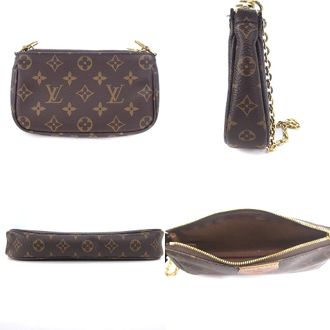 ルイヴィトン ポーチ ショルダーバッグにカスタム