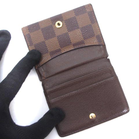 ルイヴィトン LOUIS VUITTON N62925 ダミエ ラドロー エベヌ コイン