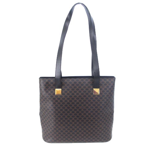 セリーヌ CELINE MC98/2 マカダム トートバッグ 肩掛け 総柄 PVC 