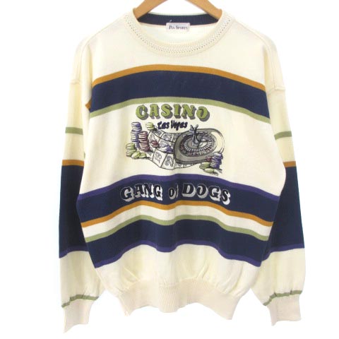 PIA SPORTS イエロー セーター サイズ5 ピアスポーツ PIASPORTS