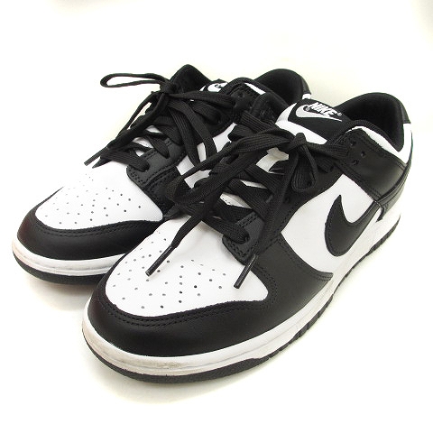 ナイキ NIKE DUNK LOW RETRO PANDA ダンクロー レトロ パンダ レザー 